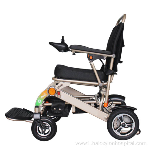 hospital light weight folding electric wheelchair